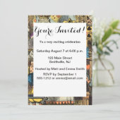 Alice im Wunderland Cheshire Cat Characters Einladung (Stehend Vorderseite)