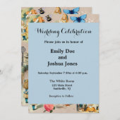 Alice im Wunderland Cheshire Cat Characters Einladung (Vorne/Hinten)