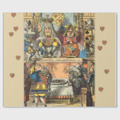 Alice im Wunderland Cheshire Cat Characters Geschenkpapier (Flach)