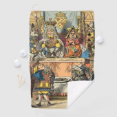 Alice im Wunderland Cheshire Cat Characters Golfhandtuch (Insitu)