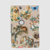 Alice im Wunderland Cheshire Cat Characters Golfhandtuch (Vorderseite)