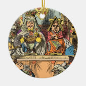 Alice im Wunderland Cheshire Cat Characters Keramik Ornament (Vorne)