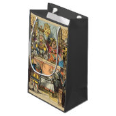 Alice im Wunderland Cheshire Cat Characters Kleine Geschenktüte (Rückseite Schrägansicht)