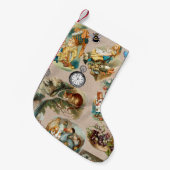 Alice im Wunderland Cheshire Cat Characters Kleiner Weihnachtsstrumpf (Vorderansicht (hängend))