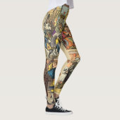 Alice im Wunderland Cheshire Cat Characters Leggings (Rechts)
