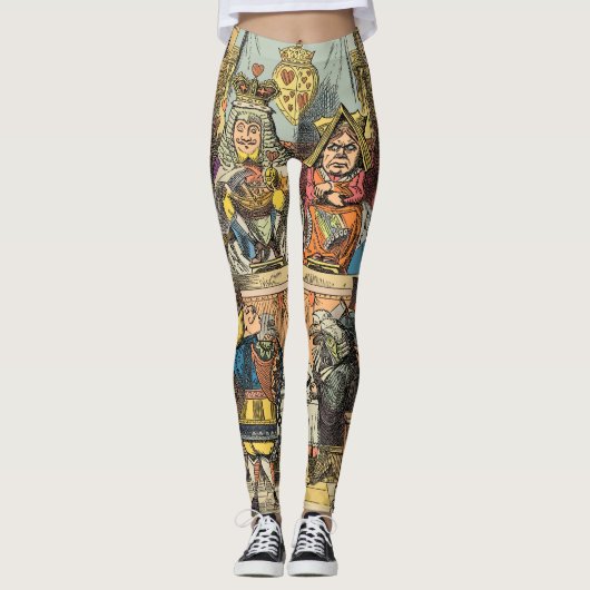 Alice im Wunderland Cheshire Cat Characters Leggings (Vorderseite)