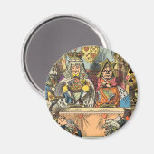 Alice im Wunderland Cheshire Cat Characters Magnet (Vorderseite/Rückseite)