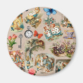 Alice im Wunderland Cheshire Cat Characters Magnet (Vorne)