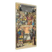 Alice im Wunderland Cheshire Cat Characters Mini Klemmbrett (Schrägansicht)