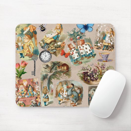 Alice im Wunderland Cheshire Cat Characters Mousepad (Mit Mouse)