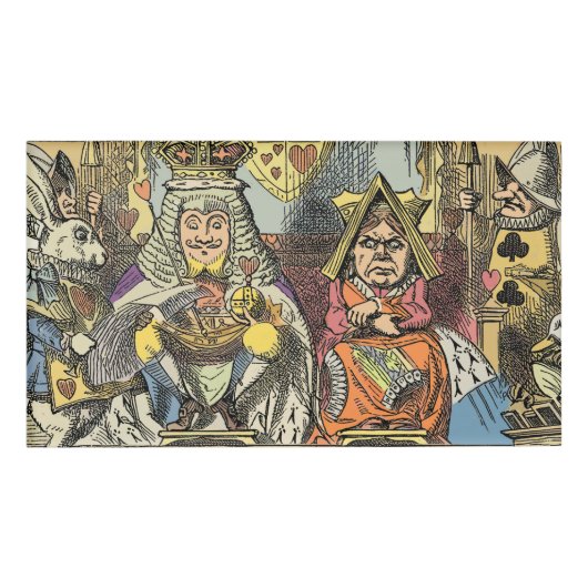 Alice im Wunderland Cheshire Cat Characters Namenschild (Vorderseite)