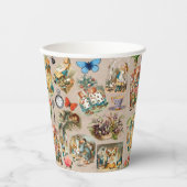 Alice im Wunderland Cheshire Cat Characters Pappbecher (Vorderseite)