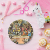 Alice im Wunderland Cheshire Cat Characters Pappteller (Party)