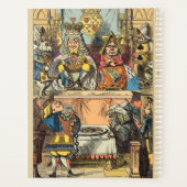 Alice im Wunderland Cheshire Cat Characters Planer (Rückseite)