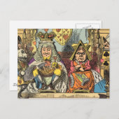 Alice im Wunderland Cheshire Cat Characters Postkarte (Vorne/Hinten)