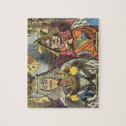 Alice im Wunderland Cheshire Cat Characters Puzzle (Vertikal)