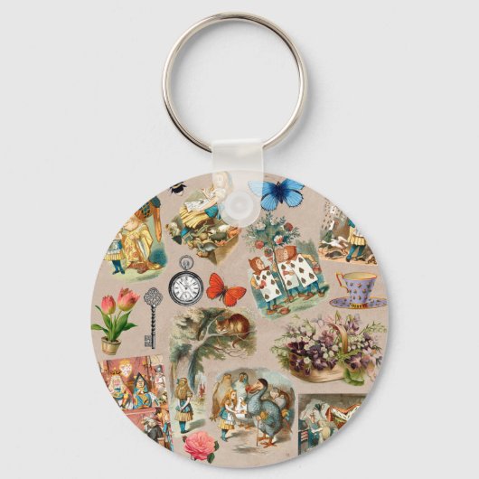 Alice im Wunderland Cheshire Cat Characters Schlüsselanhänger (Vorderseite)