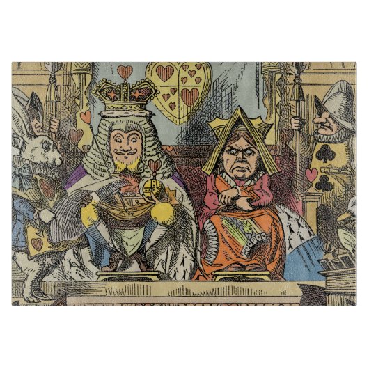 Alice im Wunderland Cheshire Cat Characters Schneidebrett (Vorderseite)