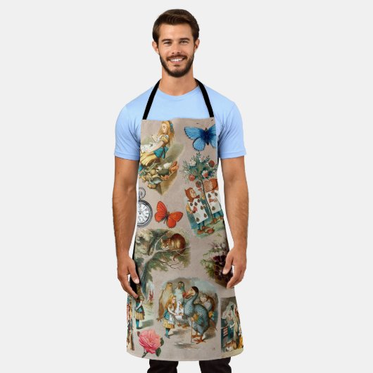 Alice im Wunderland Cheshire Cat Characters Schürze (Getragen)