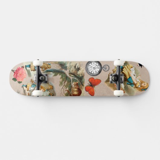Alice im Wunderland Cheshire Cat Characters Skateboard (Horizontal)