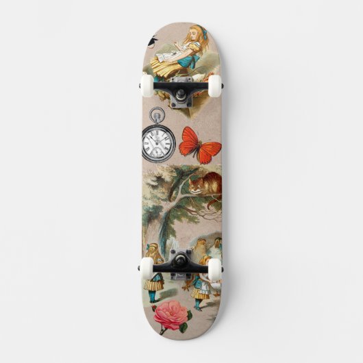Alice im Wunderland Cheshire Cat Characters Skateboard (Vorderseite)