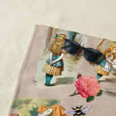 Alice im Wunderland Cheshire Cat Characters Strandtuch (Beispiel)