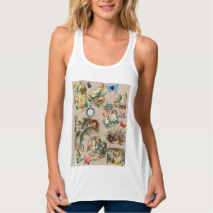 Alice im Wunderland Cheshire Cat Characters Tank Top