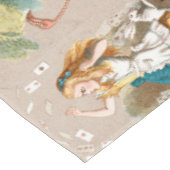 Alice im Wunderland Cheshire Cat Characters Tischdecke (Schrägansicht)