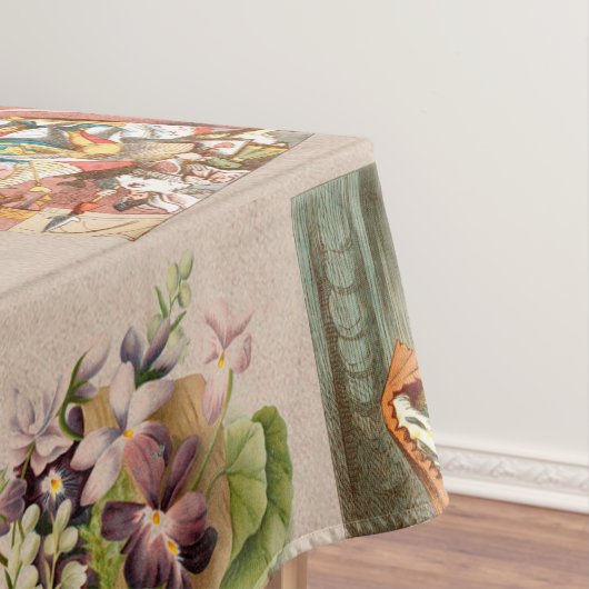 Alice im Wunderland Cheshire Cat Characters Tischdecke (Beispiel)