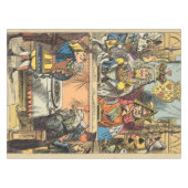 Alice im Wunderland Cheshire Cat Characters Tischdecke (Vorderseite (Horizontal))