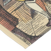 Alice im Wunderland Cheshire Cat Characters Tischdecke (Schrägansicht)