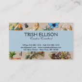 Alice im Wunderland Cheshire Cat Characters Visitenkarte (Rückseite)