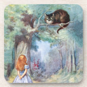 Alice im Wunderland Cheshire Cat Cork Untersetzer (Vorderseite)