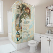 Alice im Wunderland Cheshire Cat Mad Duschvorhang (Beispiel)