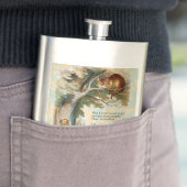 Alice im Wunderland Cheshire Cat Mad Flachmann (Beispiel)