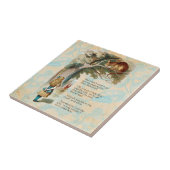 Alice im Wunderland Cheshire Cat Mad Fliese (Seite)