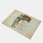 Alice im Wunderland Cheshire Cat Mad Fußmatte (Schrägansicht)