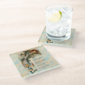 Alice im Wunderland Cheshire Cat Mad Glasuntersetzer (Schrägansicht)