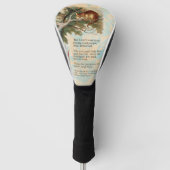 Alice im Wunderland Cheshire Cat Mad Golf Headcover (Vorderseite)