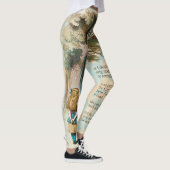 Alice im Wunderland Cheshire Cat Mad Leggings (Rechts)