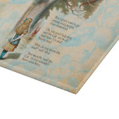 Alice im Wunderland Cheshire Cat Mad Schneidebrett (Ecke)