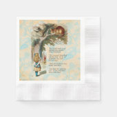 Alice im Wunderland Cheshire Cat Mad Serviette (Vorderseite)