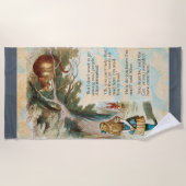 Alice im Wunderland Cheshire Cat Mad Strandtuch (Vorderseite)