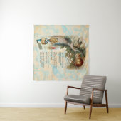 Alice im Wunderland Cheshire Cat Mad Wandteppich (Beispiel (Horizontal))