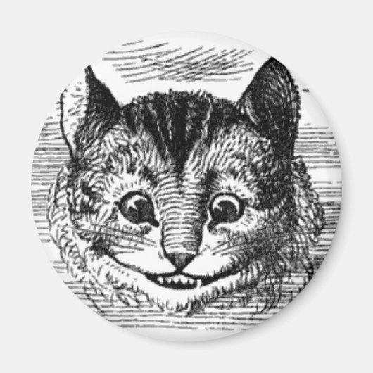 Alice im Wunderland Cheshire Cat Magnet (Vorne)