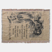 Alice im Wunderland; Cheshire Cat mit Alice Decke (Vorderseite)