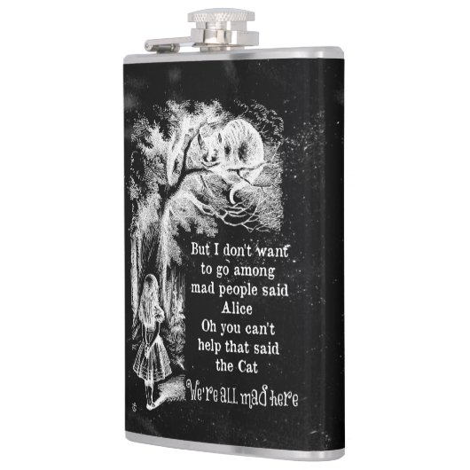 Alice im Wunderland; Cheshire Cat mit Alice Flachmann (Links)