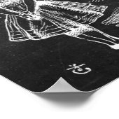 Alice im Wunderland; Cheshire Cat mit Alice Poster (Ecke)