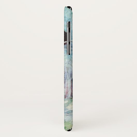 Alice im Wunderland-Cheshire-Katze Case-Mate iPhone Hülle (Hinten/Links)