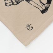 Alice im Wunderland; Cheshire-Katze mit Alice Fleecedecke (Ecke)